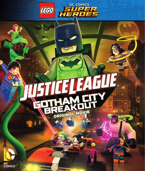 LEGO DC Super Heroes : La Ligue des Justiciers - S'évader de Gotham City : Affiche