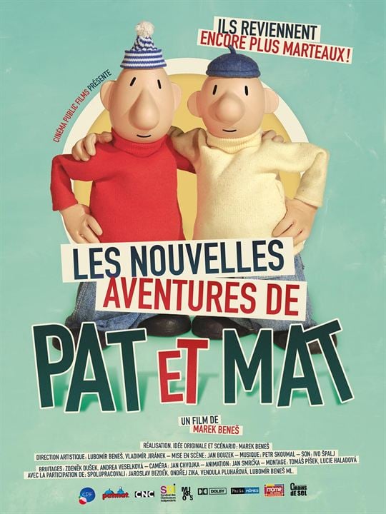 Les Nouvelles aventures de Pat et Mat : Affiche