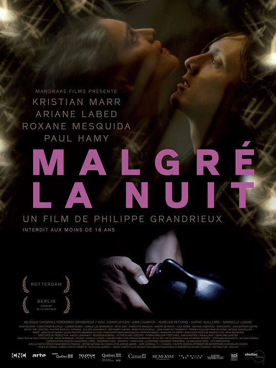 Malgré la nuit : Affiche