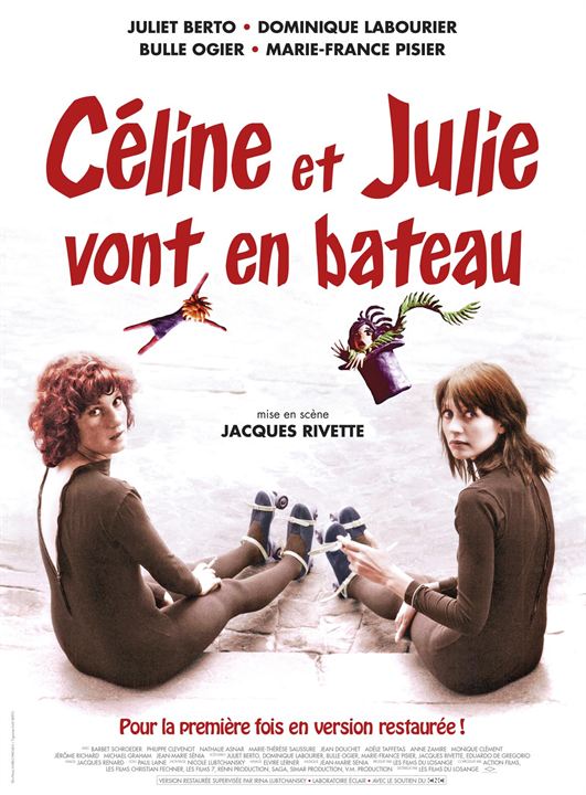 Céline et Julie vont en bateau : Affiche