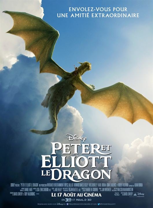 Peter et Elliott le dragon : Affiche