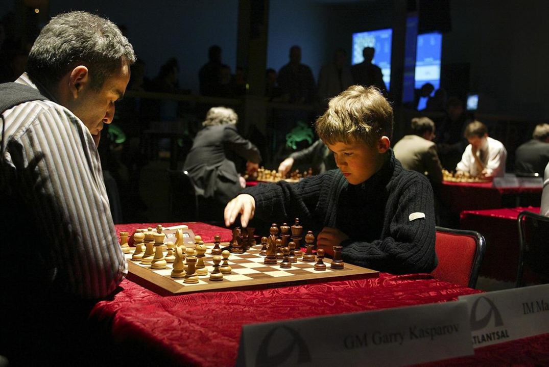 Magnus : Photo Gary Kasparov, Magnus Carlsen