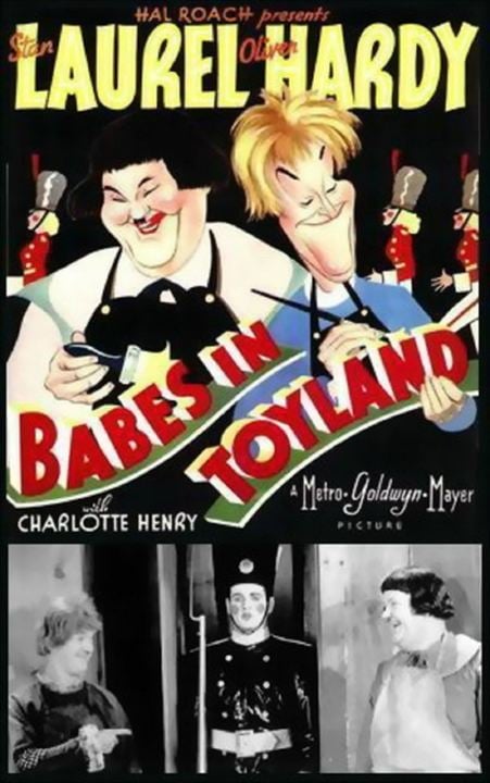 Laurel et Hardy : La marche des soldats de bois : Affiche