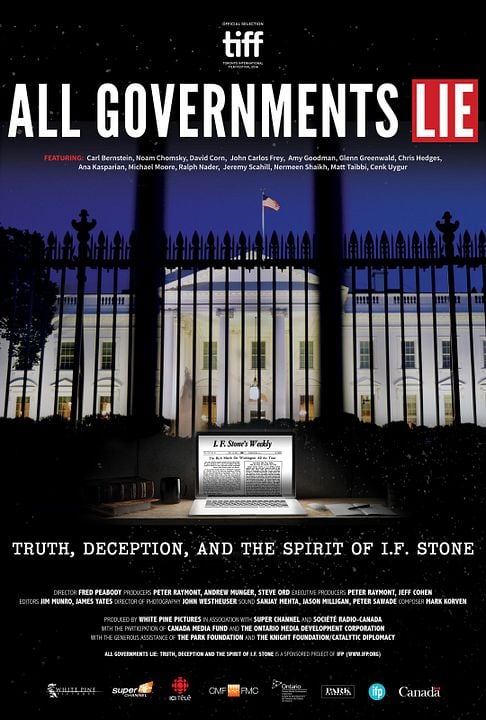 All Governments Lie: Truth, Deception, and the Spirit of I.F. Stone : Affiche