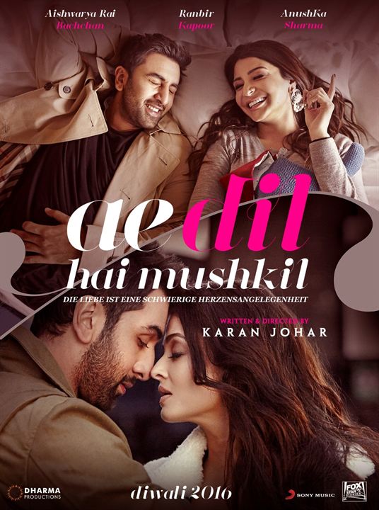 Ae Dil Hai Mushkil : Affiche