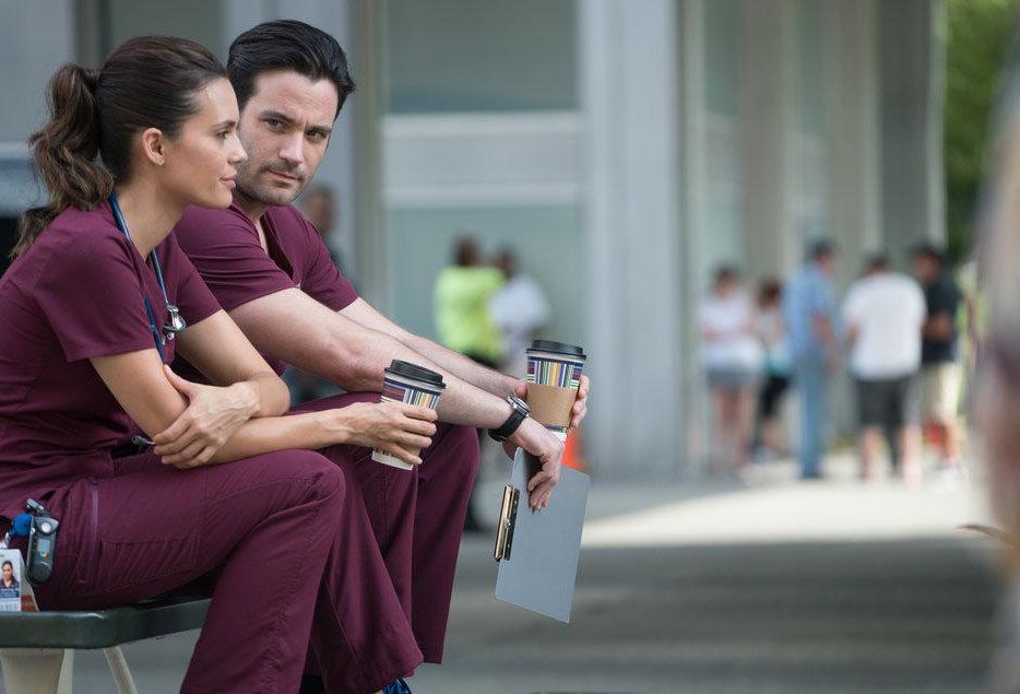 Chicago Med : Photo Colin Donnell, Torrey DeVitto