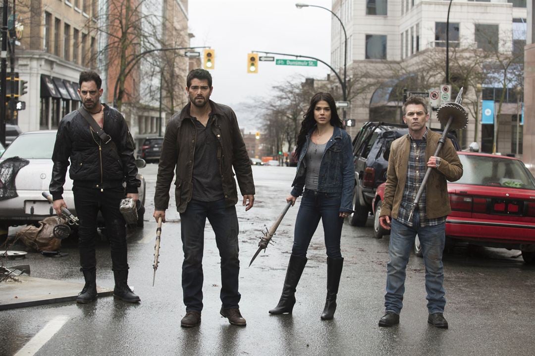 Dead Rising: Endgame : Photo Ian Tracey, Jesse Metcalfe, Patrick Sabongui, Marie Avgeropoulos