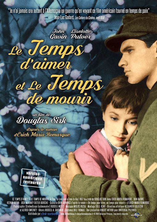 Le Temps d'aimer et le temps de mourir : Affiche