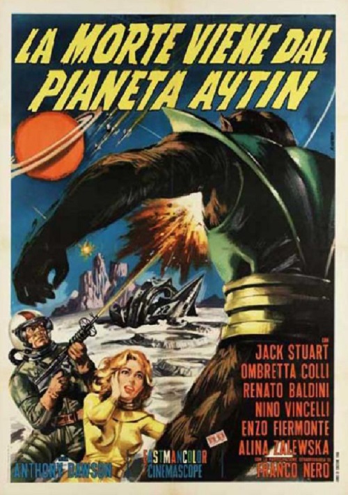 La Mort vient de la planète Aytin : Affiche