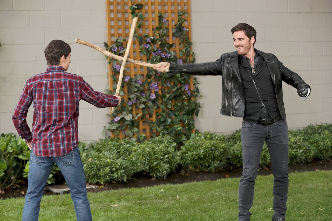 Once Upon a Time : Photo Colin O'Donoghue, Jared Gilmore