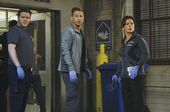 Code Black : Photo Marcia Gay Harden, Rob Lowe, Harry M. Ford