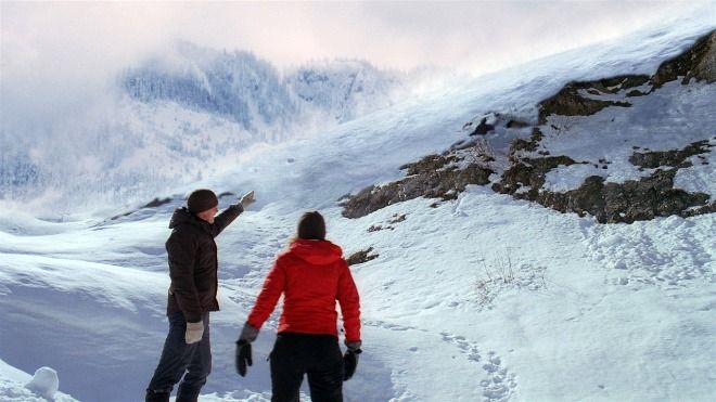 Une famille sous l’avalanche : Photo