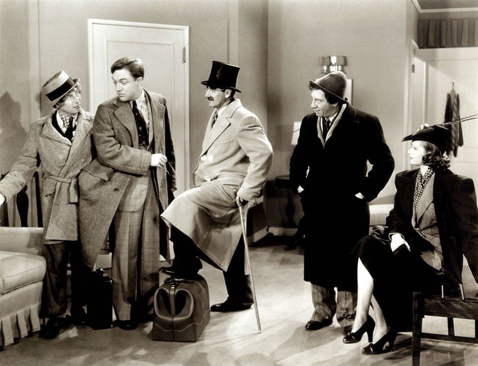 Panique a l'hôtel : Photo Chico Marx, Harpo Marx, Groucho Marx