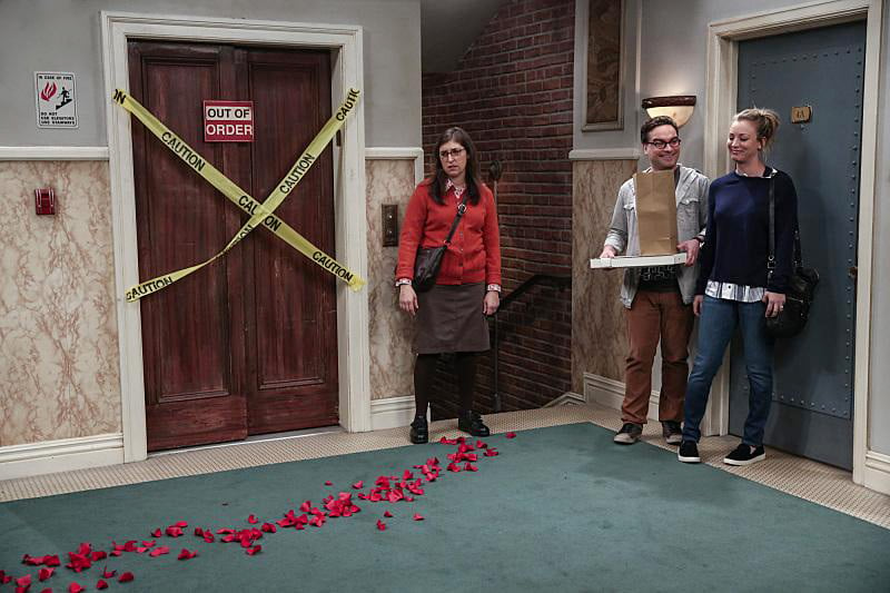 The Big Bang Theory : Photo Kaley Cuoco, Mayim Bialik, Johnny Galecki
