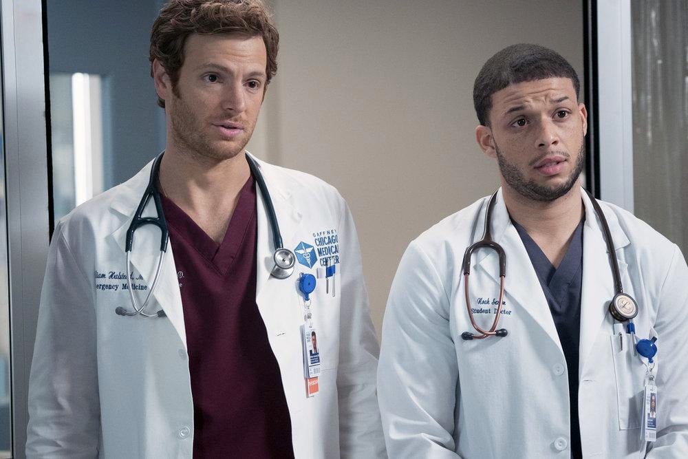 Chicago Med : Photo Nick Gehlfuss, Roland Buck III