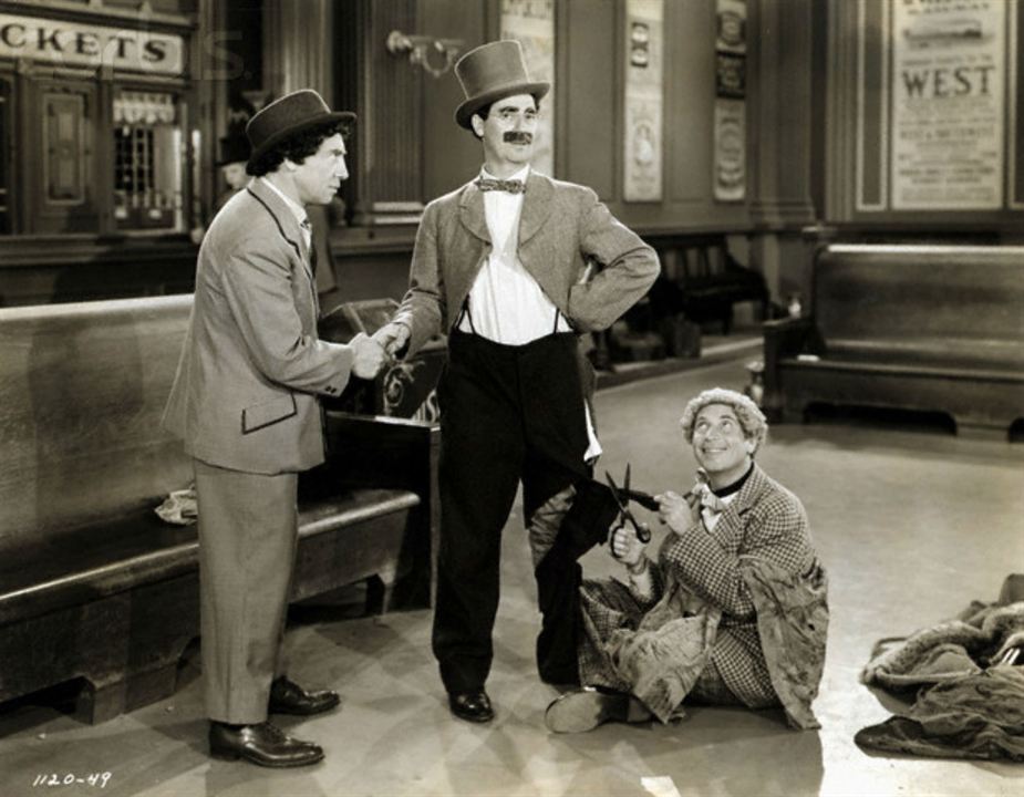 Chercheurs d'or : Photo Harpo Marx, Chico Marx, Groucho Marx