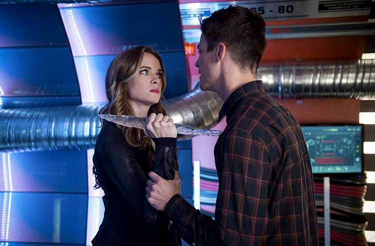 Flash (2014) : Photo Danielle Panabaker, Grant Gustin