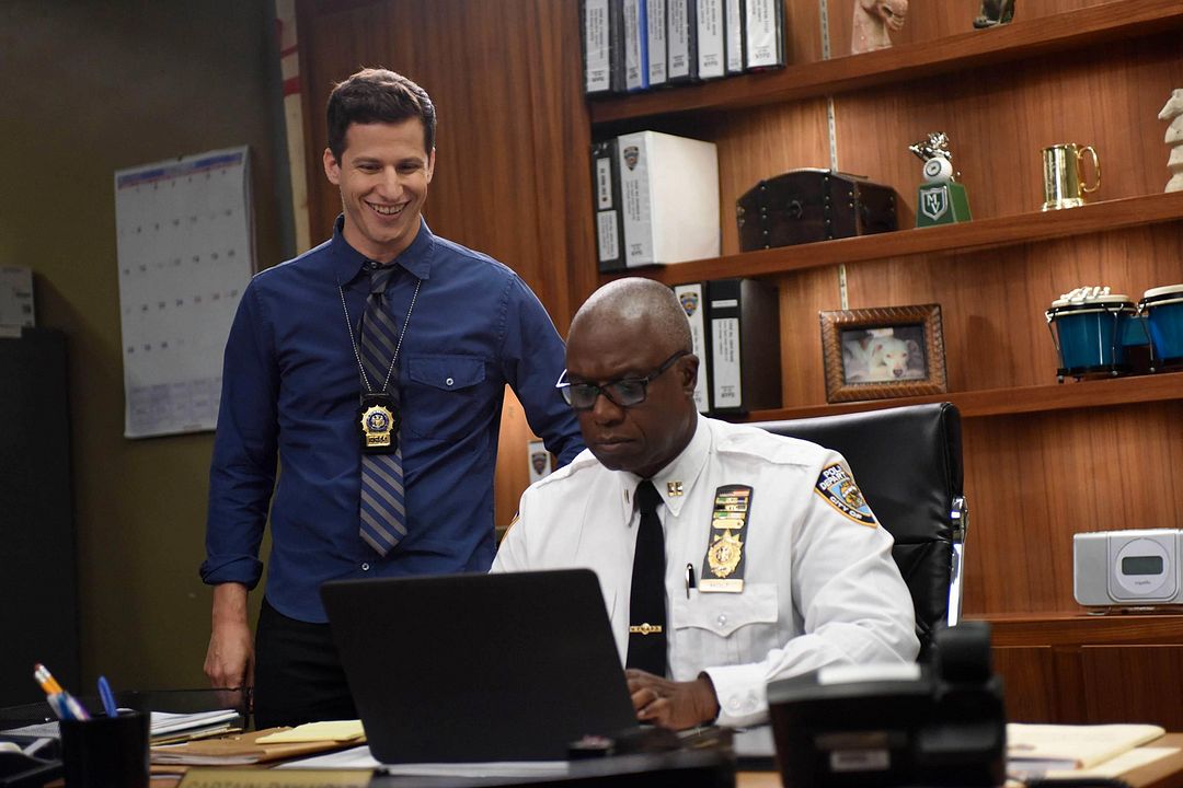 Brooklyn Nine-Nine : Photo Andy Samberg, Andre Braugher