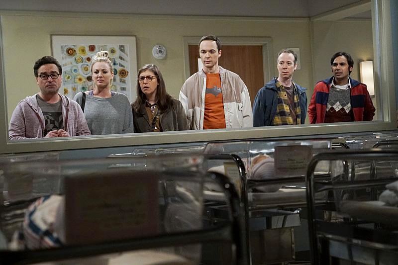 The Big Bang Theory : Photo Johnny Galecki, Mayim Bialik, Kaley Cuoco, Jim Parsons, Kunal Nayyar, Kevin Sussman