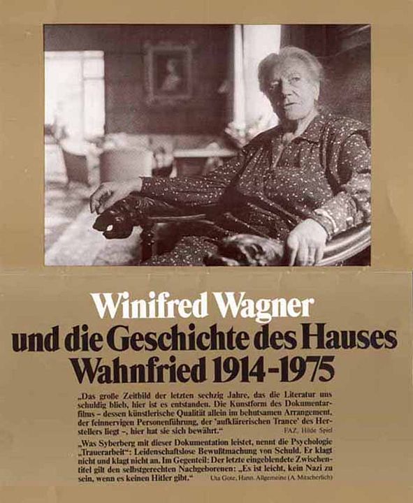 Winifred Wagner und die Geschichte des Hauses Wahnfried von 1914-1975 : Affiche