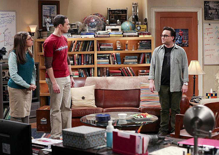 The Big Bang Theory : Photo Johnny Galecki, Mayim Bialik, Jim Parsons