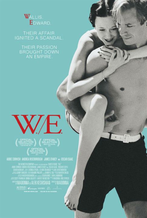 W.E. : Affiche