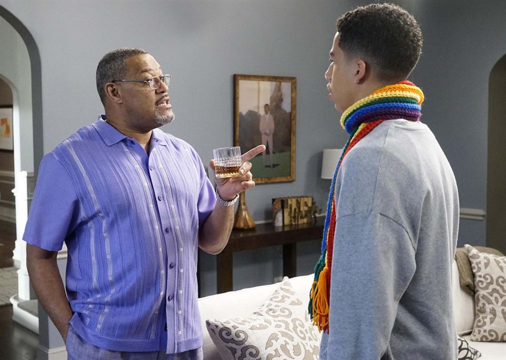 Black-ish : Photo Marcus Scribner, Laurence Fishburne