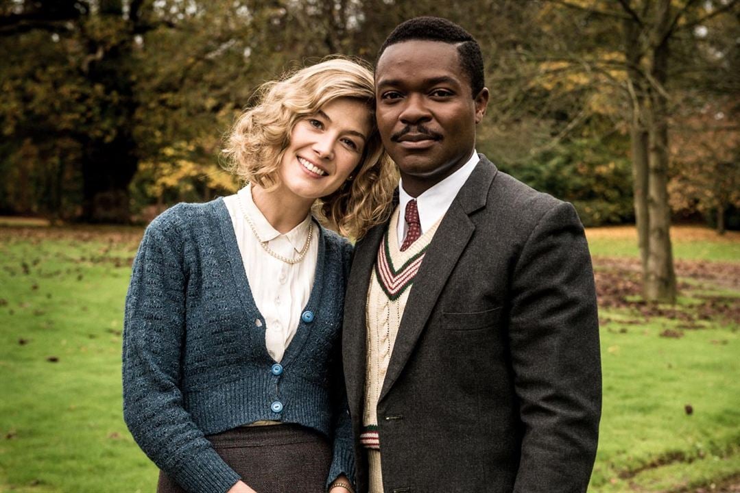 A United Kingdom : Photo David Oyelowo, Rosamund Pike