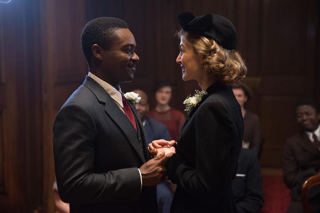 A United Kingdom : Photo David Oyelowo, Rosamund Pike