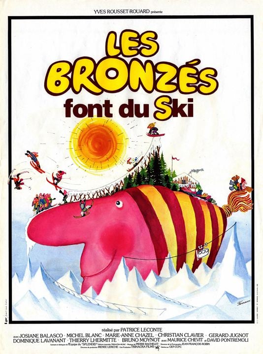 poster de Les Bronzés font du ski