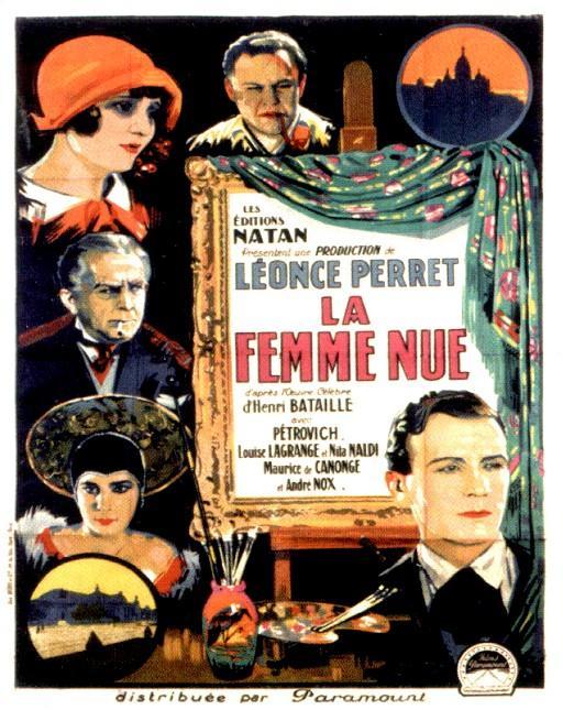 La femme nue : Affiche