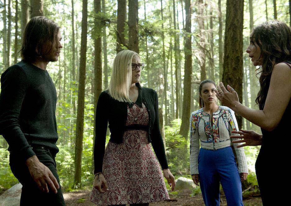 The Magicians : Photo Olivia Taylor Dudley, Jason Ralph, Summer Bishil