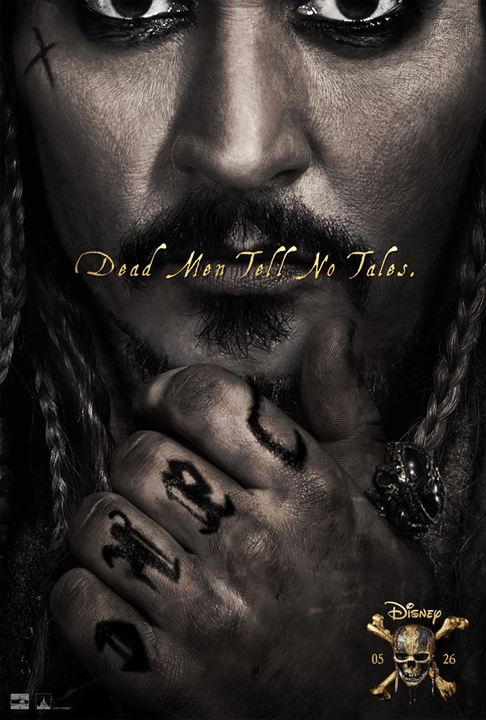 Pirates des Caraïbes : la Vengeance de Salazar : Affiche