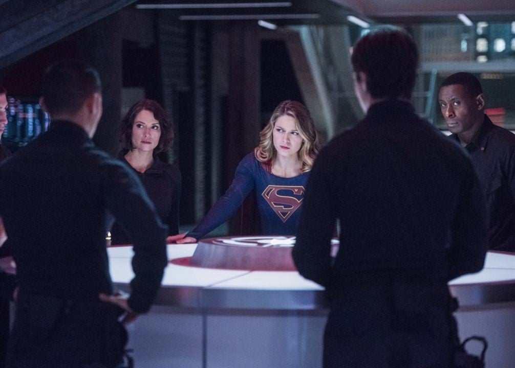 Supergirl : Photo Melissa Benoist, Chyler Leigh, David Harewood