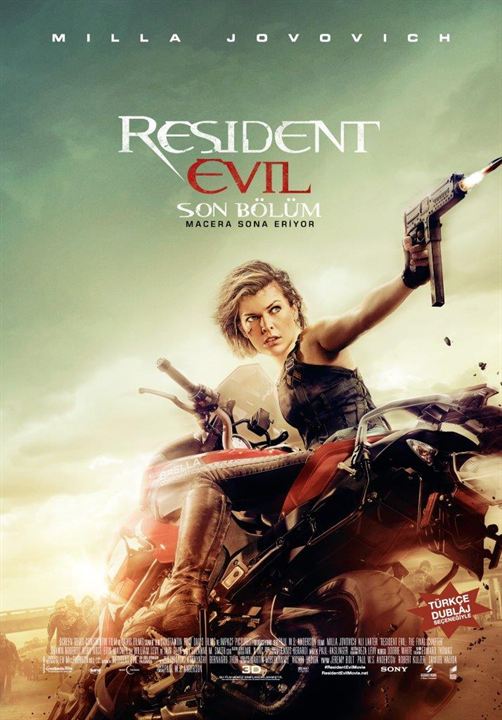 Resident Evil : Chapitre Final : Affiche