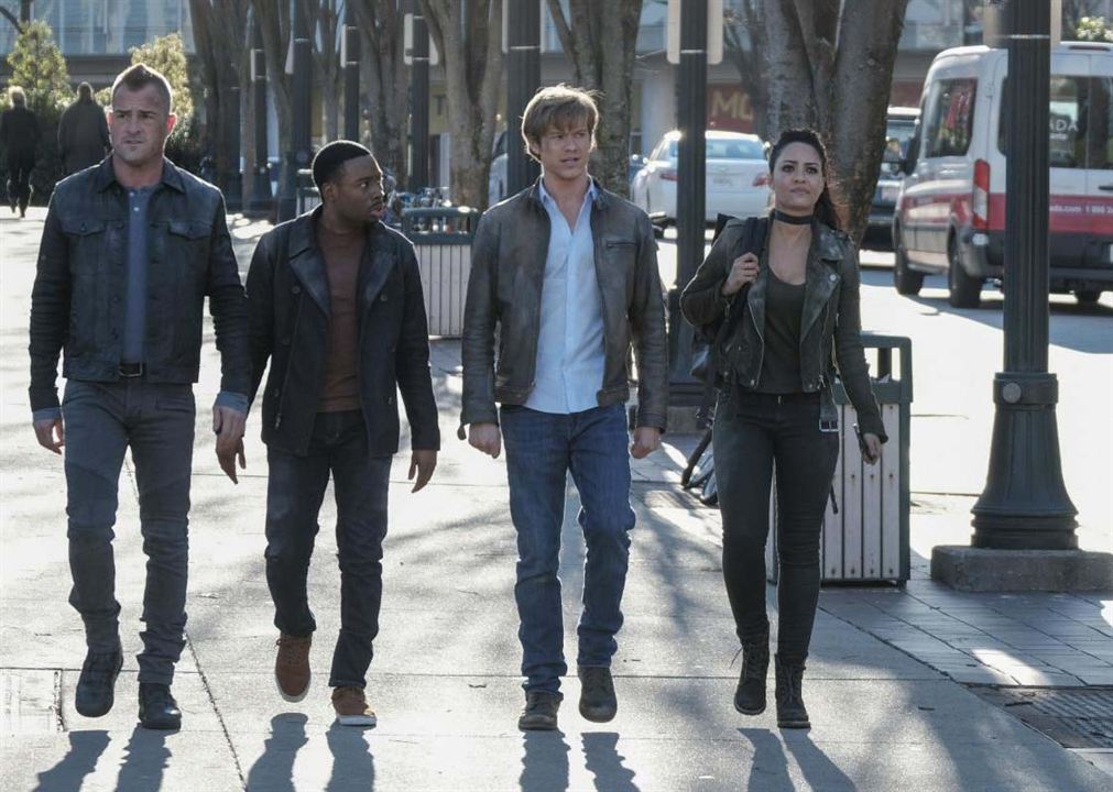 MacGyver (2016) : Photo Tristin Mays, Justin Hires, Lucas Till, George Eads