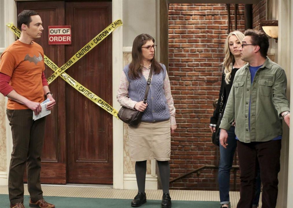 The Big Bang Theory : Photo Jim Parsons, Johnny Galecki, Kaley Cuoco, Mayim Bialik