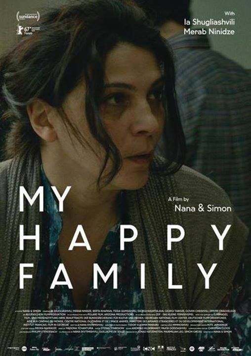 Une famille heureuse : Affiche