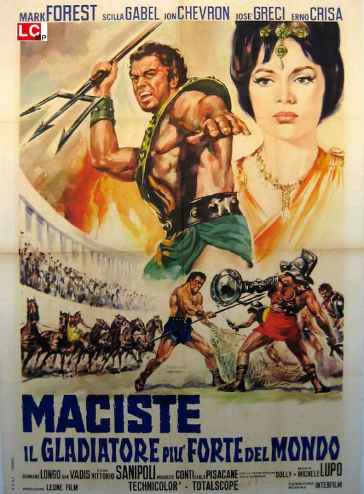 Maciste contre les géants : Affiche