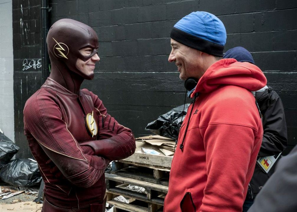 Flash (2014) : Photo Tom Cavanagh, Grant Gustin