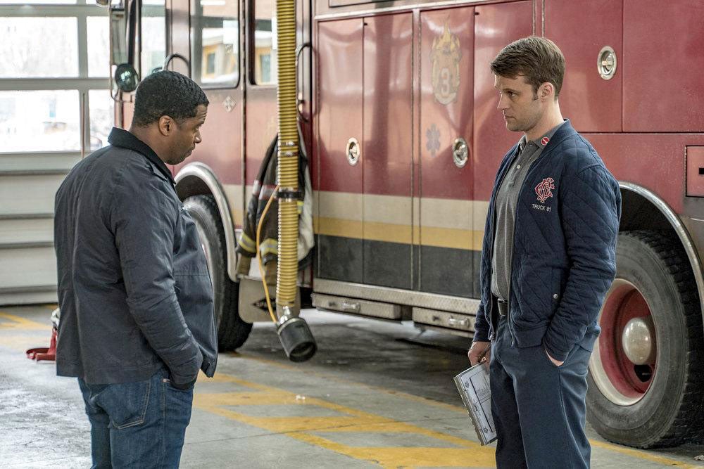 Chicago Fire : Photo Jesse Spencer, Kamal Angelo Bolden