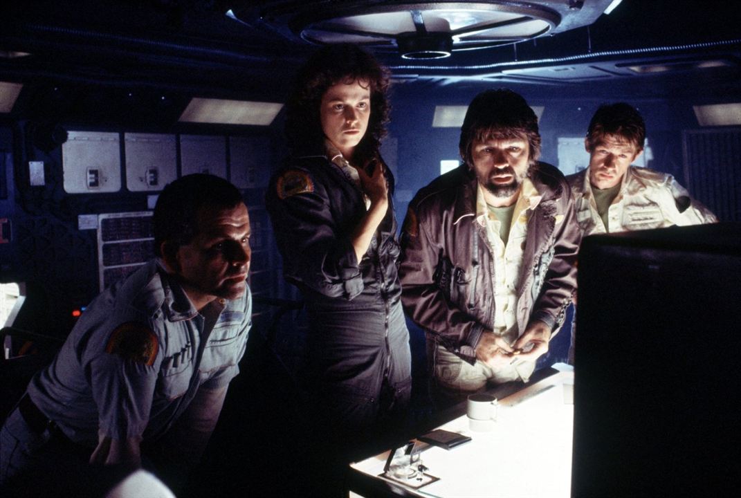 Alien, le huitième passager : Photo Ian Holm, Sigourney Weaver, Tom Skerritt, John Hurt