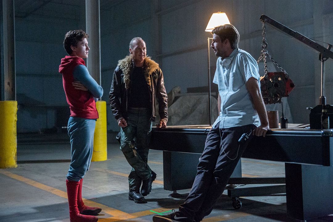 Spider-Man: Homecoming : Photo Michael Keaton, Jon Watts, Tom Holland