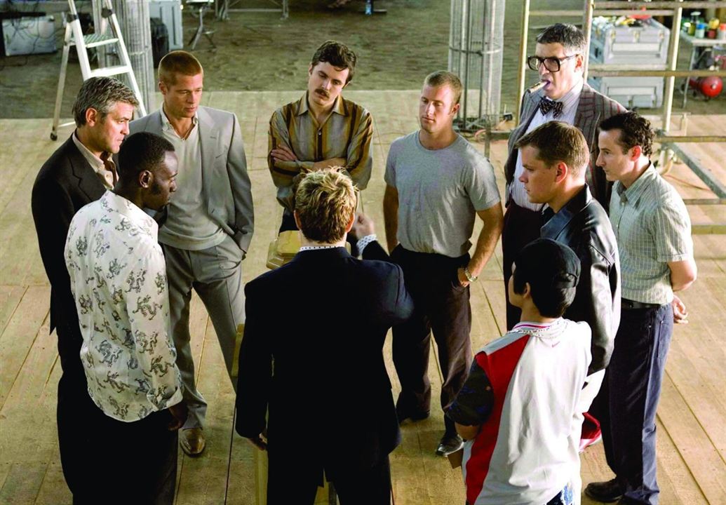 Ocean's Twelve : Photo Matt Damon, Casey Affleck, Brad Pitt, George Clooney, Don Cheadle, Scott Caan, Elliott Gould
