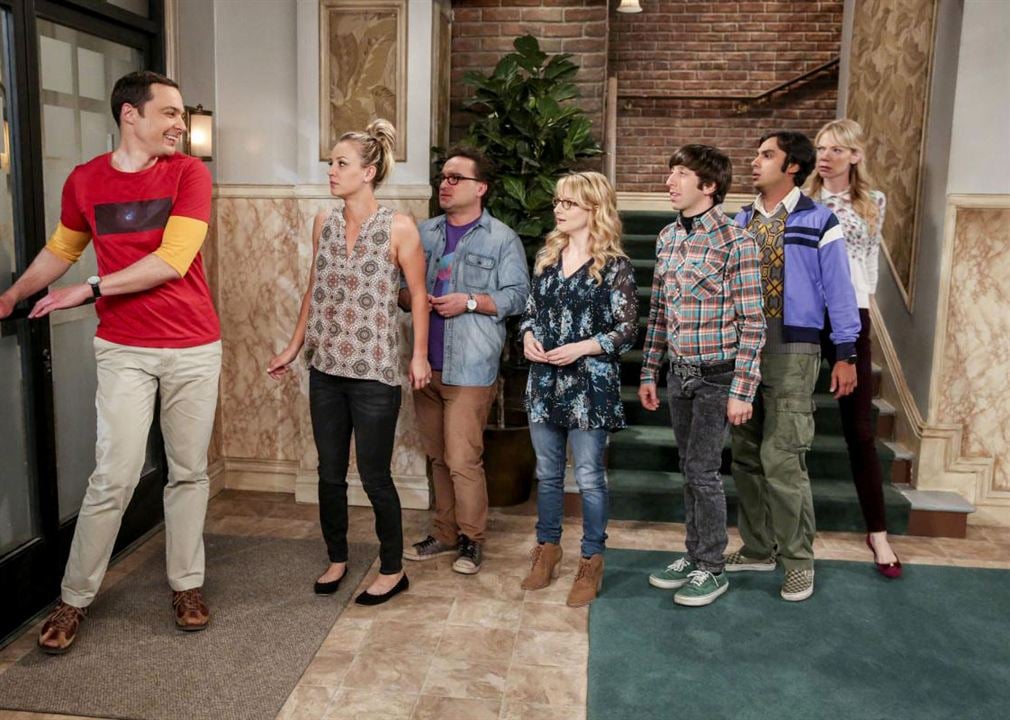 The Big Bang Theory : Photo Riki Lindhome, Kunal Nayyar, Simon Helberg, Johnny Galecki, Melissa Rauch, Kaley Cuoco, Jim Parsons