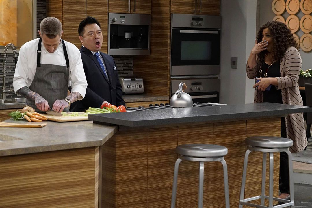 Young & Hungry : Photo Rex Lee, Michael Voltaggio, Kym Whitley