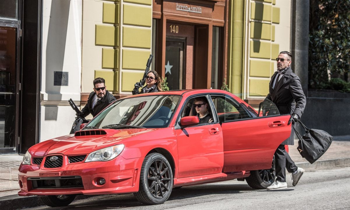 Baby Driver : Photo Jon Hamm, Jon Bernthal, Eiza Gonzalez, Ansel Elgort