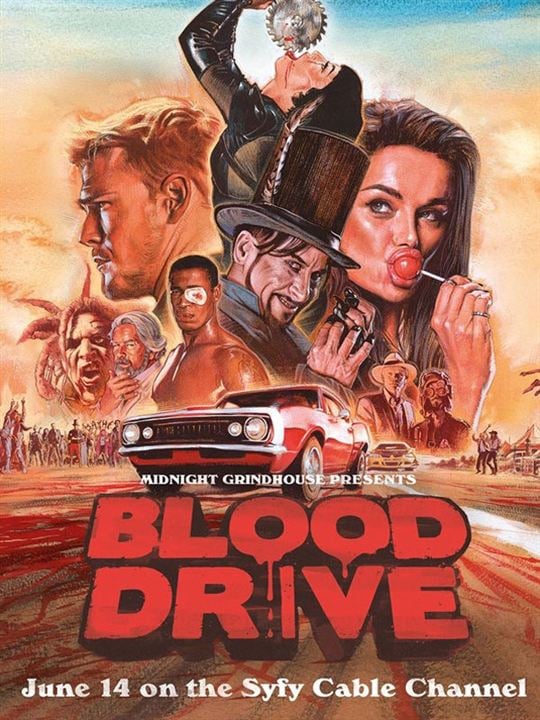 Blood Drive : Affiche