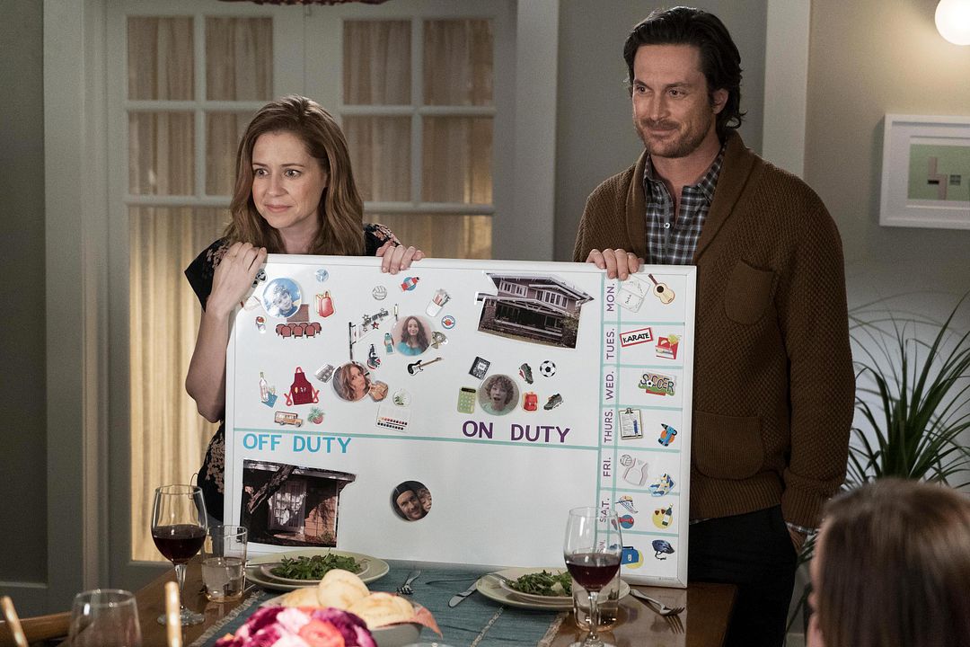 Splitting Up Together : Photo Oliver Hudson, Jenna Fischer