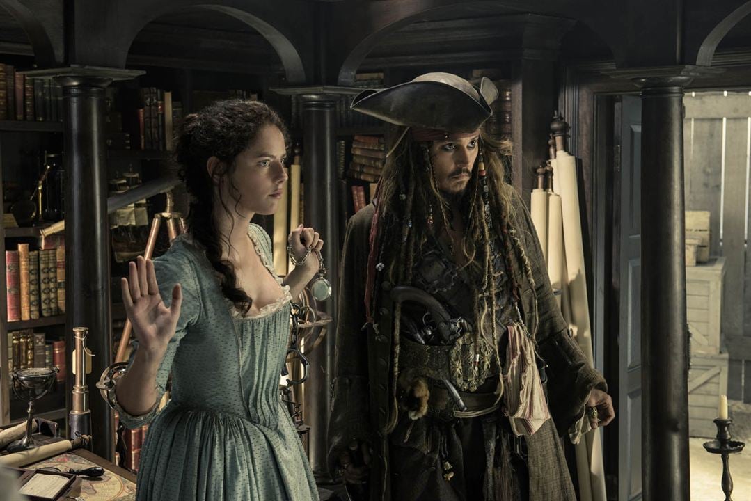Pirates des Caraïbes : la Vengeance de Salazar : Photo Johnny Depp, Kaya Scodelario